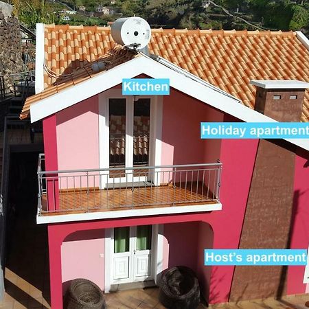 Pink House Apartment Понта до Сол Екстериор снимка